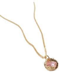 Muru - Mini October Birthstone Necklace - Lyst
