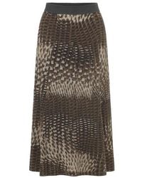 Conquista - Animal Print Maxi Skirt - Lyst