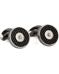 DAVID WEJ - Circle Gem Cufflinks - Lyst