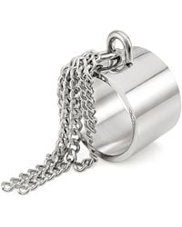 Jagged Halo Jewelry - Tassel Ring - Lyst