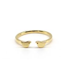 Lime Tree Design - Mini Bird Adjustable Ring - Lyst