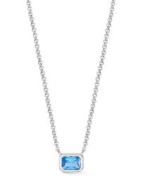Dower & Hall - Octagon Topaz Tutti Frutti Necklace - Lyst