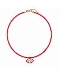 SHYMI - Color Cord Pendant Necklace - Lyst