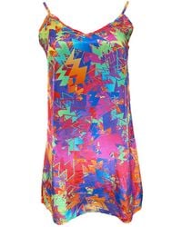 Any Old Iron - Pastel Lightning Short Dress - Lyst