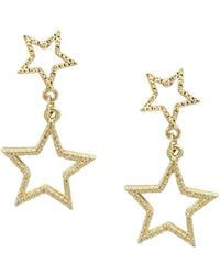 Maison De Gala - Starlight Duo Drop Earrings - Lyst