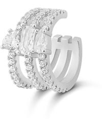 SHYMI - Multi Shape Pave Ear Cuff - Lyst
