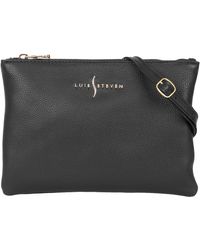 Luis Steven - Crossbody Pouch- Pebble Leather - Lyst