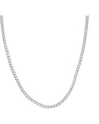 Edge Only - Curb Chain 4.75Mm 60Cm Sterling - Lyst