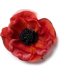 Helena Simon - The Poppy Floral Brooch - Lyst