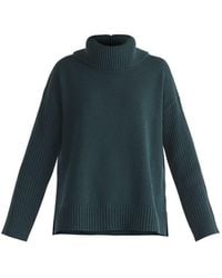 Paisie - Polo Neck Jumper With Ribbed Details - Lyst
