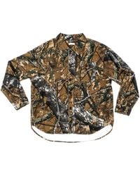 Ariko - Bucky Real Tree Camo Split Hem Shirt Jacket - Lyst
