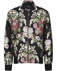 Lioness by Tf - Floral Heaven Bomber Jacket - Lyst