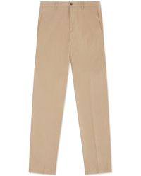 Gresham Blake - Neutrals Cotton Stretch Chino - Lyst