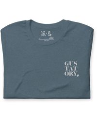 Anchor and Crew - Heather Gustatory London Coffee Scene Organic Cotton Embroidered T-Shirt - Lyst
