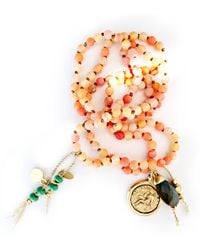 Persia Dona Jewelry - Tangerine Quartz Gemstone Necklace - Lyst