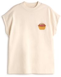 Thinking Mu - Embroidered Basket Volta T-Shirt - Lyst