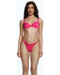 Ekcentrik - French Kiss Satin Bra - Lyst