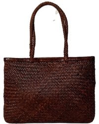 godi. - The Buna Handwoven Leather Tote Bag - Lyst