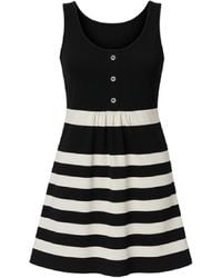 Conquista - Striped Sleeveless Tunic Top - Lyst