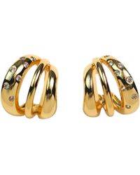 Miss Cecilia - Starlight Trinity Studs - Lyst
