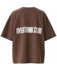 mysimplicated - Oversized T-Shirt With Overthink Club Design W - Lyst