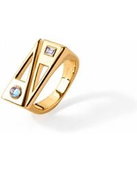 Qibai - Gemini Zodiac Ring – - Lyst