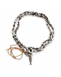 Persia Dona Jewelry - Vintage Glass Fish Necklace - Lyst