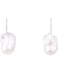 Oana Savu - Freshwater Pearls Dangle Earrings Hook Ear Wear Baroque Elegant Pearl - Lyst