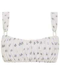 Montce - Heidi Floral Victoria Bikini Top - Lyst
