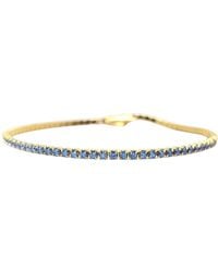 Sophelia - Topaz December Birthstone Dainty Tennis Bracelet - Lyst