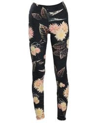 ARTISTA - Velvet Printed Leggings - Lyst