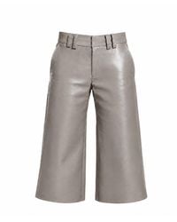Hedare - Capri Leather Trousers - Lyst