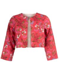 Sofia Tsereteli - Garnet Bolero Jacket - Lyst