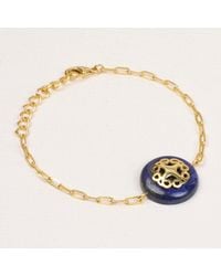 Lila Rasa - Lapis Lazuli Bracelet With Filigree Melange - Lyst