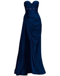 Angelika Jozefczyk - Satin Corset Evening Gown Napoli - Lyst