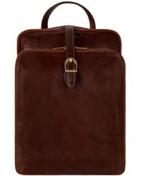 Time Resistance - Convertible Leather Backpack Shoulder Bag - Lyst