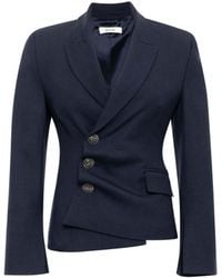 SÉLONE - Maren Asymmetric Tailored Blazer - Lyst