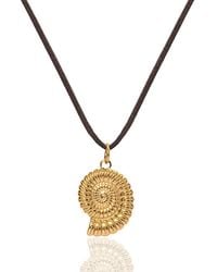 A Weathered Penny - Suri Cord Necklace Dark Cord - Lyst