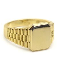 VicStoneNYC Fine Jewelry - Unique Square Watch Style Signet Ring - Lyst