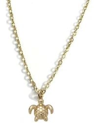 Rachel Nathan - Sea Turtle Necklace - Lyst