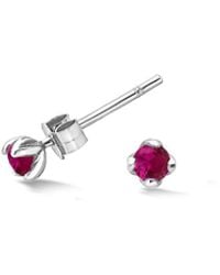 Dower & Hall - Ruby Orissa Studs - Lyst