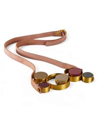 Svetlana Vukov - Neutrals &Sand Five Orbits Necklace - Lyst