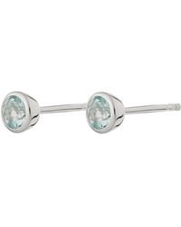 Lily Charmed - December Birthstone Earrings - Lyst