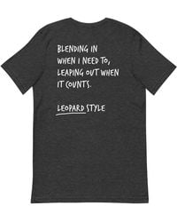 Anchor and Crew - Heather Think Ocean Leopard Aspirations Cotton Embroidered T-Shirt - Lyst