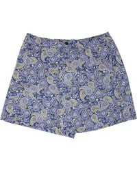 lords of harlech - Quack Pow Paisley Swim Short - Lyst