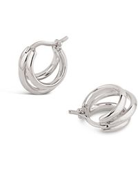 Dinny Hall - Signature Triple Huggie Hoops - Lyst
