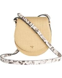 Fable England - Neutrals Fable Tree Of Life Saddle Bag - Lyst