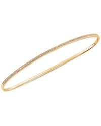 SALLY SKOUFIS - Naked Palm Cuff With Made Cz Diamond Stimulant - Lyst