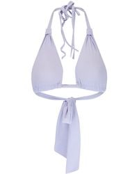 Lula-Ru - Tilly Bikini Top Lilac - Lyst