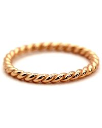 VicStoneNYC Fine Jewelry - Rope Rose Solid Ring By Handmade - Lyst